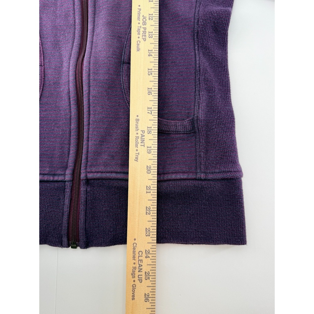 Lululemon Women's Size 4 Purple Full Zip Hoodie Scuba Jacket Thumbholes Athletic - Picture 7 of 9